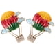 thumbnail image 4 of 1 par de pendientes de globo aerostático, pendientes de diamantes de imitación, adorables pendientes, decoración, 4 of 5