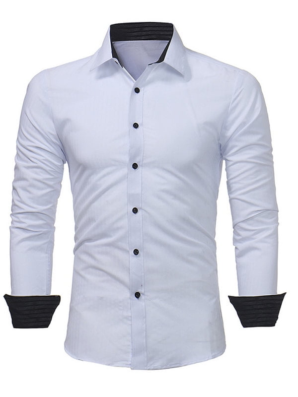 striped formal shirts