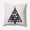 Plum, variant on Simply Daisy Plum Colored Christmas Calendar Christmas Soft Spun Polyester Decorative Throw Pillow, 16" x 16"