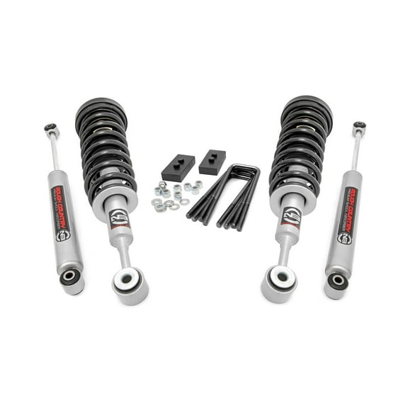 Rough Country 2.5" Leveling Kit (fits) 2004-2008 F150 | N3 Loaded Struts / N3 Shocks | Suspension System | 57031