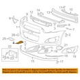 thumbnail image 3 of For 12-19 Chevy Sonic w/o RS Package Front Bumper Mount Brace Bracket Right Side, 3 of 5