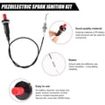 thumbnail image 3 of 2pcs Piezo Igniter Propane Push Button Threaded Electrode Grill Igniter Kit for Gas Fireplace Oven Kitchen Accessories, 3 of 7