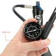 thumbnail image 6 of Portable Mountain Bike Shock Pumps 300Psi High Pressure Front Fork Pumps with Gauge and Air Bleed Button Easy to Use, 6 of 8