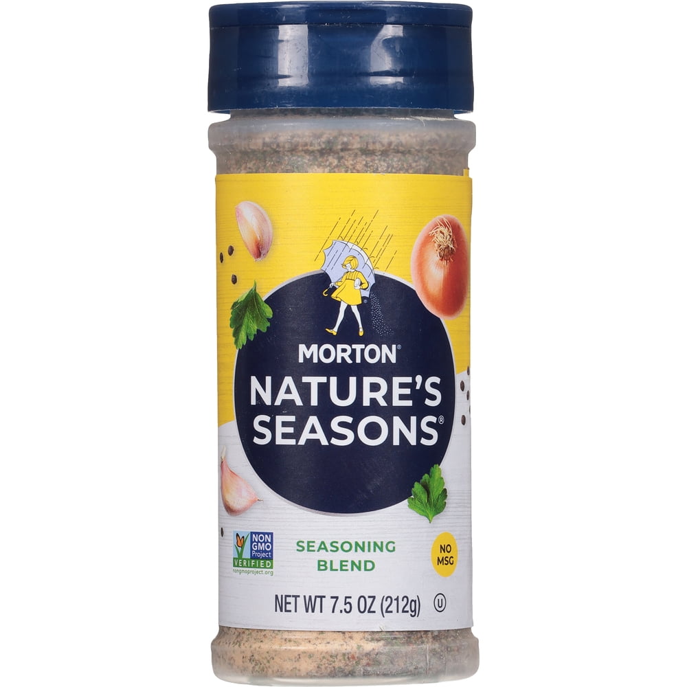 Morton Nature's Seasons Seasoning Blend Salt 6pk 7.5 212g No MSG