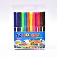 thumbnail image 4 of Juego de pinceles y bolígrafos de acuarela para niños, 12 colores, para pintar grafitis, 4 of 5