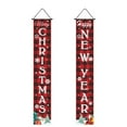 thumbnail image 1 of 1 Par De Adornos Navideños Para La Puerta Principal Estrofas Navideñas Estrofas Navideñas Bonitas Banderas Navideñas Para El Porche Estilos Para Elegir, 1 of 7