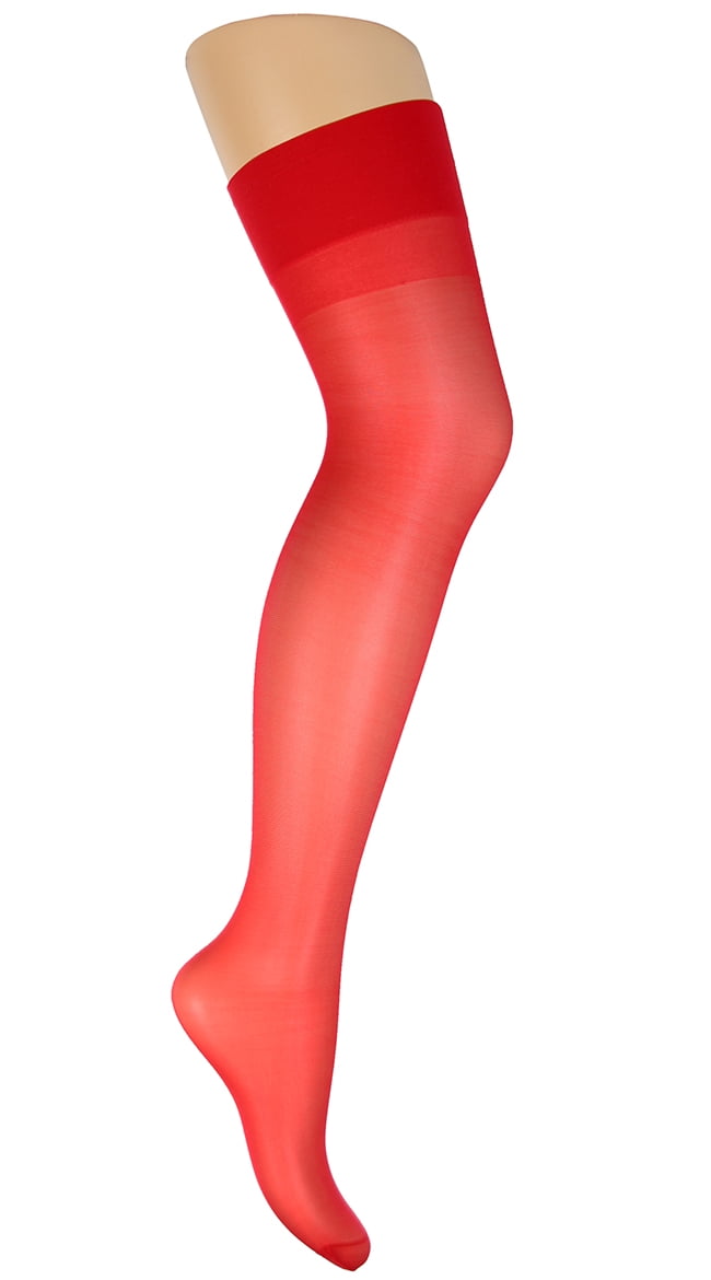 Glamory Hosiery Basic Plus Size Thigh High Stockings