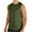 Army Green, variant on Men's Solid Color Casual Vest Sleeveless T-Shirt Quick-Dry Bodybuilding Shirts Fitness Athletic Muscle Tee Black XL