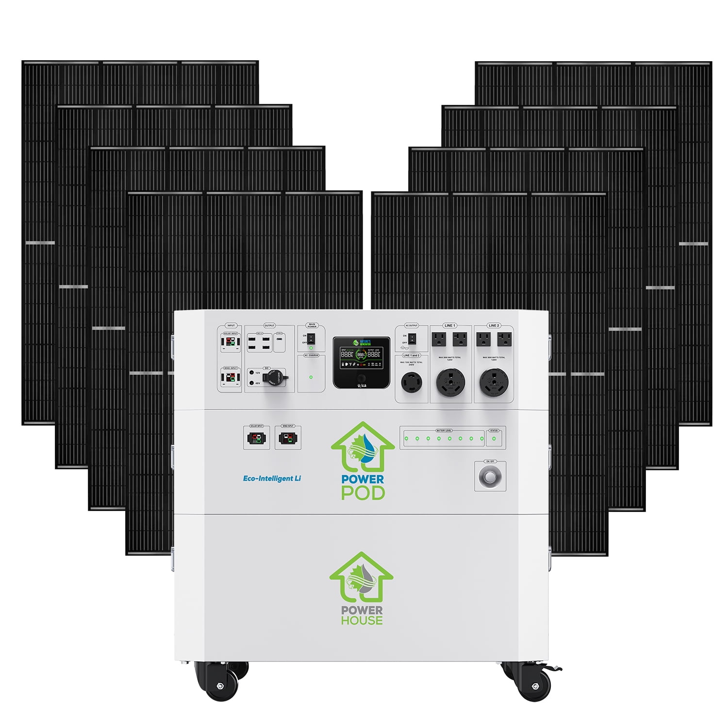 Natures Generator Powerhouse Hybrid Platinum Plus System
