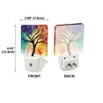 thumbnail image 2 of WIRESTER Plug-in Led Wall Night Light Shade Night Light - Paint Splash Tree, 2 of 6