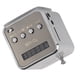 thumbnail image 4 of Mini altavoz reproductor de música portátil radio FM PC moda compatible con tarjeta TF y disco U plateado, 4 of 15