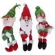 thumbnail image 1 of 3pcs/Set Cute Santa Claus Snowman Doll Wine Bottle Cover Holder Party Christmas Table Decoration, 1 of 5