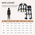 thumbnail image 4 of Kdxio Space Math Times Tables Women's Pajama Sets Long Sleeve Button Down Sleepwear Nightwear Soft Pjs Lounge Sets-Medium, 4 of 7