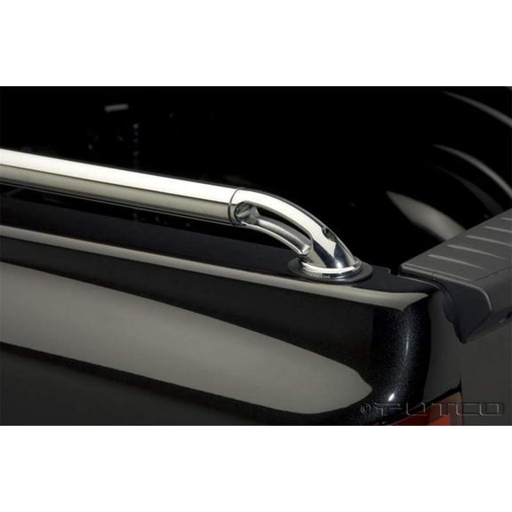 Putco 89862 Bed Rails, approx. 5 ft. 7 in. Polished Fits select: 2013-2014 RAM 1500 ST, 2015-2017 RAM 1500 SLT