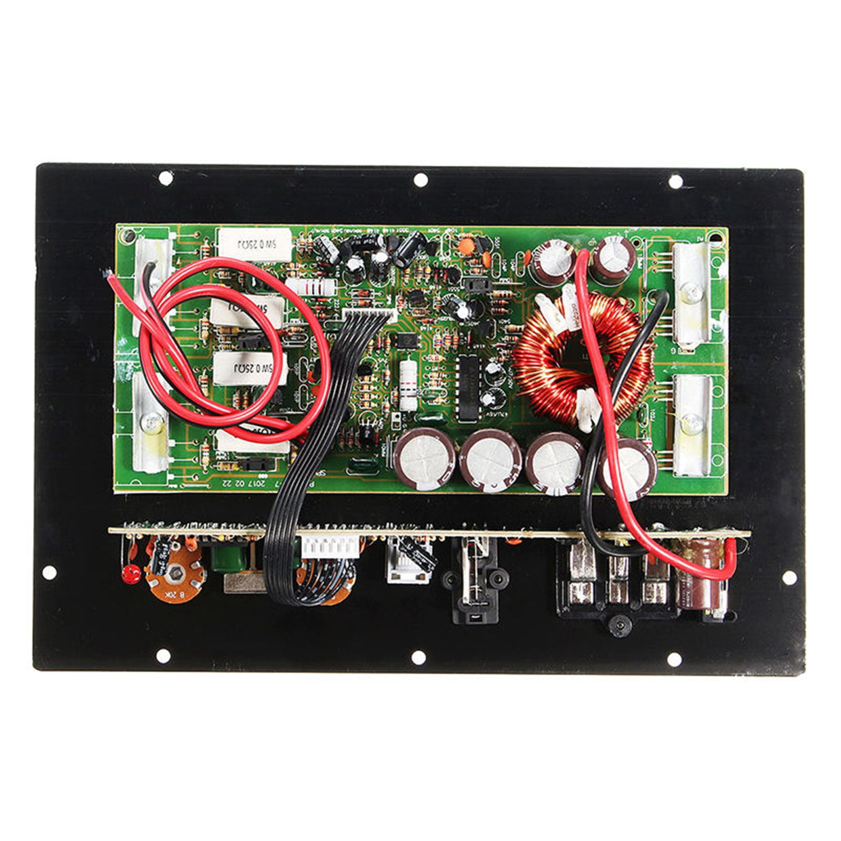 2X 12V 1000W Mono Car Audio Power Amplifier Powerful Bass Subwoofers Amp PA80D,2* Car Audio Amplifier,black