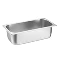 thumbnail image 1 of Stainless Steel Food Storage Containers For Kitchen Durable Rectangular Pans Commercial Grade Food Prep Trays Easy To Clean Flour Containers Clear Storage for Closet Laundry Organization And Storage, 1 of 4