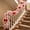🌻 Pink#301, variant on Pink Snow Velvet Christmas Garland 8.86 ft-Flocked PVC Rattan, Flexible Artificial Pine for Mantel, Staircase, Fireplace, Wedding and Home Holiday Decoration