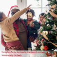 thumbnail image 4 of 9 Pcs 3D Christmas Wooden Ornaments Christmas Unfinished Wood Cutouts with Hole for Christmas Party Decorations, 4 of 7