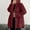 01 Wine, variant on Fewfanhot Women's Clothing Cable Knit Fall Oversized Long Sleeve Button Open Front Knit Sweater Coats