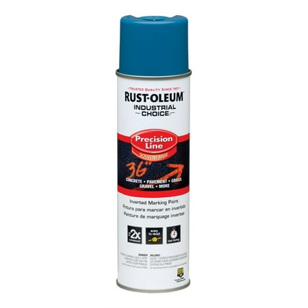 Rust-Oleum Industrial Choice Blue Inverted Marking Paint 17 oz