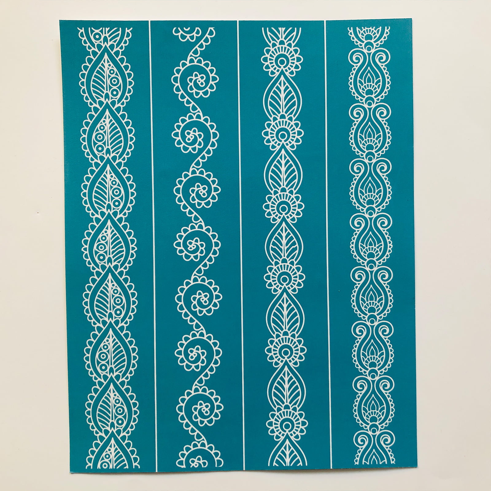 Silk Screen Printing Stencil Mesh Transfers Self Adhesive Washable Reusable Decoration DIY T-Shirt Pillow Fabric Painting 8.5X11 inch