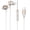 gold, variant on Y01 Metal earphones USB-C(TYPE-C) Wired Earbuds for iPad Pro iPhone 15/16/17 Series, Hi-Fi Stereo Sound with Mic Volume Control, Universal Android Compatible