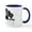 White/Navy Inside, variant on CafePress - Toast O Lator Mug - 11 oz Ceramic Mug - Novelty Coffee Tea Cup