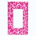 thumbnail image 5 of Metal Light Switch Plate Outlet Cover (Pink Leopard LEO001), 5 of 13