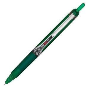 10 PENS: Pilot Precise V5 Retractable Green Pens