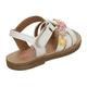 thumbnail image 3 of Sandalia Vavito Niña Blanco Flores Casual T12-15 blanco 13.5, 3 of 10