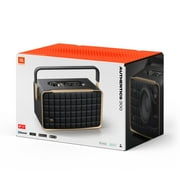 JBL Authentics 300 - Portable smart home speaker with Wi-Fi, Bluetooth and voice assistants with retro design. - Black