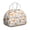 White-13, variant on Dog Themed Lunch Bag – Vintage Style Pup Print with Floral Accents