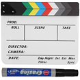 thumbnail image 1 of Claqueta de Cine de Acrílico para TV con Bolígrafo PAV1, 1 of 8