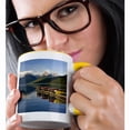 thumbnail image 2 of 3drose, Lake Mcdonald, Glacier National Park, Montana - Us27 Dfr0016 - David R. Frazier, 15oz Two-tone Yellow Mug, 2 of 6
