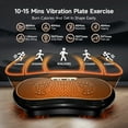 thumbnail image 4 of LNOW Full Body Vibration Plate Exercise Machine for Fat Burner, Christmas Gifts Shake Plate with Bluetooth & Massege Pedals, Workout Vibration Platform for Home Fitness, 400lbs, 4 of 12