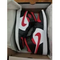 thumbnail image 2 of Ni - ke Ni - ke Air Jordan 1 Mid Bred Toe 554724-079 Lifestyle Sneaker, 2 of 5