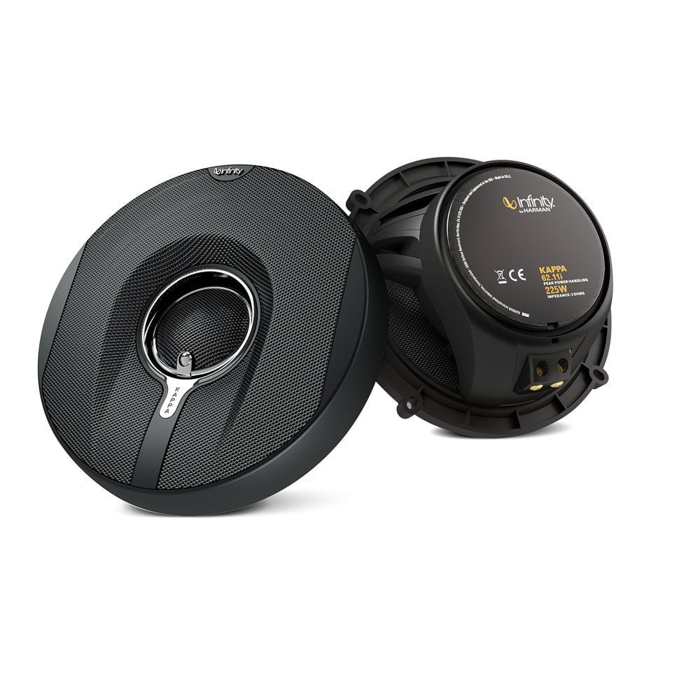 Infinity Kappa 62.11I 150W 6.5Inch 2Way Kappa Series Coaxial Speakers