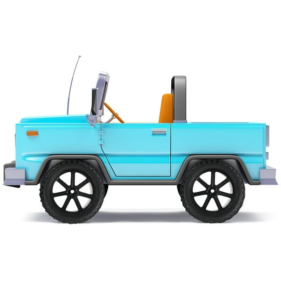 BESTOYARD Small Wheels Black Rubber 4Pcs for DIY Crafts and Model Building