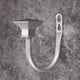 thumbnail image 3 of Bienvenido Juego de 2 alzapaños decorativos cuadrados de metal para cortinas, alzapaños para cortinas de ventana montados en la pared para dormitorio, sala de estar, oficina, vienen con tornillos,, 3 of 7