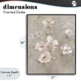 thumbnail image 4 of Stupell Industries French Country Delicate Blush Floral Arrangement Black Framed Giclee Art, 11 x 14, by Carol Robinson, 4 of 8