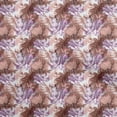 thumbnail image 1 of oneOone Tissu Polyester Spandex Marron Motif Animal Tissu au Mètre 56 Pouces de Large-Yu, 1 of 4
