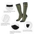thumbnail image 3 of Fotbe Largemouth Bass Fish print Women's Men's Novelty Crew Socks Cotton Socks Knee High Socks for Walking,Running,Nurses,Pregnancy, 3 of 6