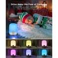 thumbnail image 4 of KEINXS Night Light for Kids, Portable Kids Night Light, Nursery Night Light with Dimmable Warm Lights & Color Changing, Rechargeable Nightstand Lights, 4 of 5