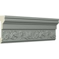 thumbnail image 2 of Ekena Millwork 4"H x 1 1/8"P x 94 1/2"L, (6 3/8" Repeat), Dylan Spring Chair Rail (2-Pack), 2 of 6