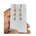 thumbnail image 2 of Aretes De Perlas Naturales Cultivadas Para Mujer Colgantes Pendientes Largos Hermosos Y Elegantes Para Dama, 2 of 4