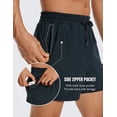 thumbnail image 5 of CRZ YOGA Men's Linerless Workout Shorts 5'' Lightweight Quick Dry for Running Sports Athletic Gym with Pockets, 5 of 9
