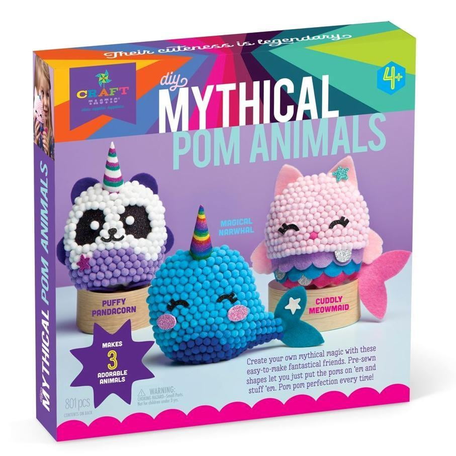 Crafttastic Mythical Pom Animals Kit