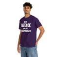 thumbnail image 6 of In my Defence I Was Left Unsupervised-Funny Shirt Unisex Heavy Cotton Tee, 6 of 7