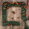 thumbnail image 4 of ins wind circle garland simulation flower big circle hanging ring big iron circle ring, 4 of 6