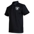 thumbnail image 2 of Playera Deportiva NFL con escudo Las Vegas Raiders para Hombre Tipo Polo Manga Corta Talla CH Color NeGo, 2 of 4